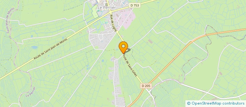 localisation de l'entreprise MADAME ISABELLE THOMAZEAU  LE PERRIER