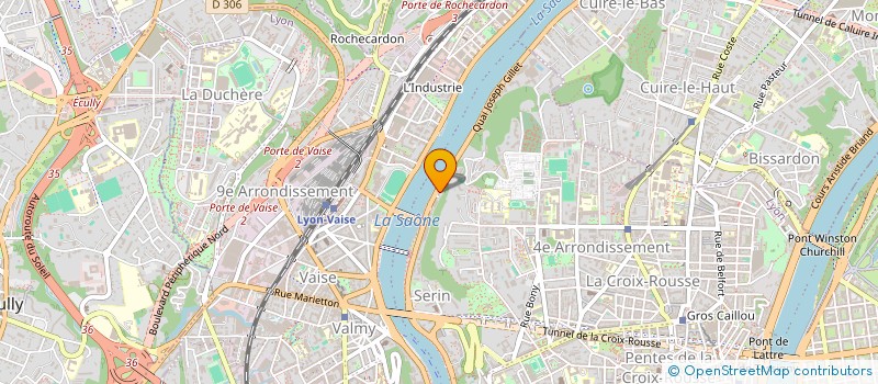 localisation de l'entreprise MADAME ISABELLE THORAL  LYON