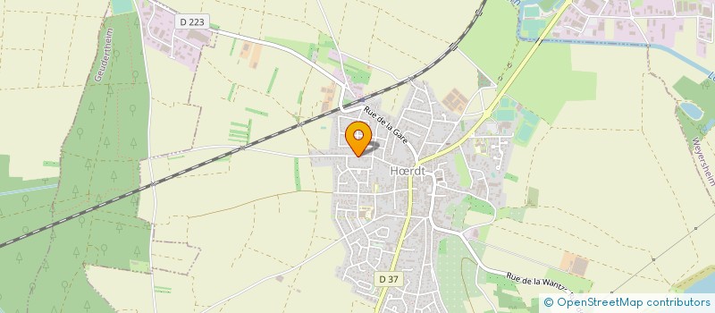 localisation de l'entreprise MADAME ISABELLE THUET  HRDT