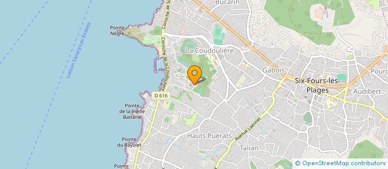 localisation de l'entreprise MADAME ISABELLE TIGIEN-CARCASSON à SIX-FOURS-LES-PLAGES