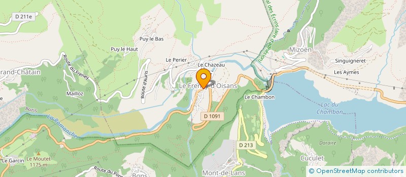 localisation de l'entreprise MADAME ISABELLE TISSERAND  MIZOEN