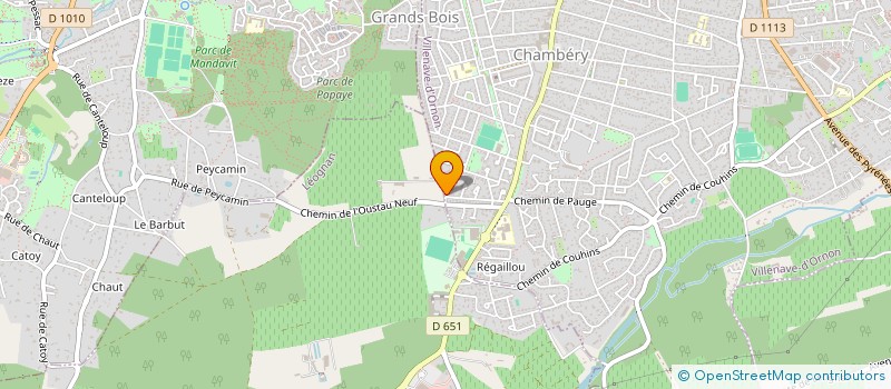 localisation de l'entreprise MADAME ISABELLE TISSERAND à VILLENAVE-D'ORNON