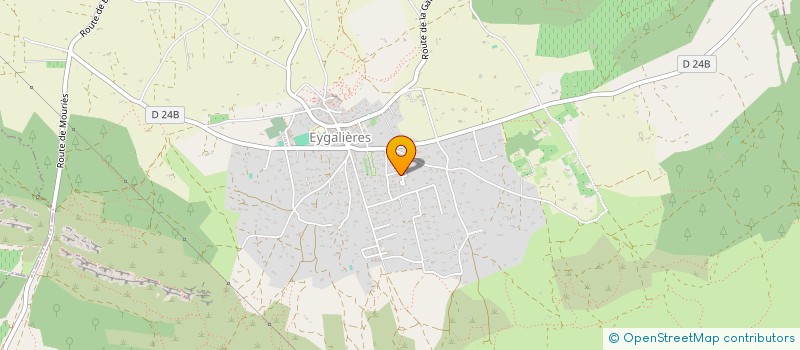 localisation de l'entreprise MADAME ISABELLE TITON  EYGALIERES