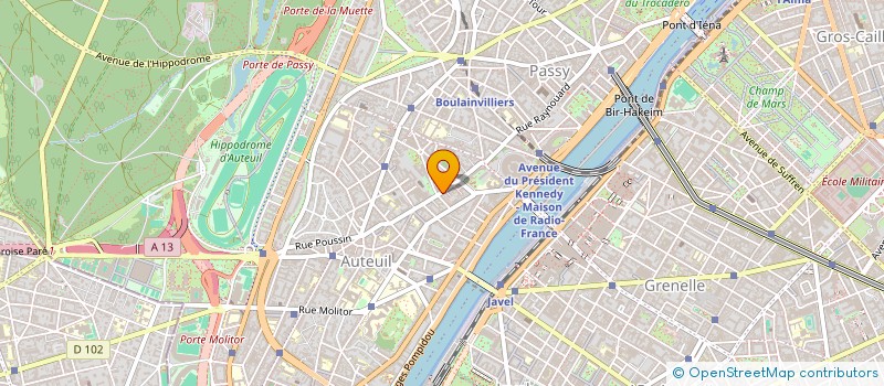 localisation de l'entreprise MADAME ISABELLE TOKPA  PARIS