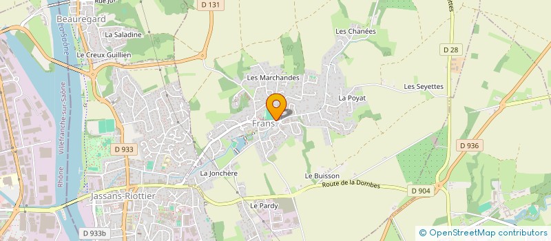 localisation de l'entreprise MADAME ISABELLE TOMASINI à FRANS