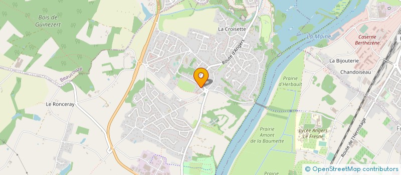 localisation de l'entreprise MADAME ISABELLE TONIUTTI  BOUCHEMAINE