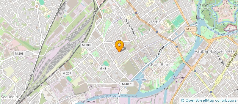 localisation de l'entreprise MADAME ISABELLE TOP à LILLE