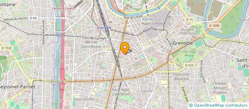 localisation de l'entreprise MADAME ISABELLE TORELLI  GRENOBLE