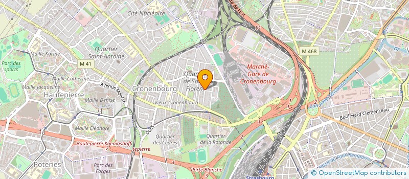 localisation de l'entreprise MADAME ISABELLE TORMOS  ECKBOLSHEIM