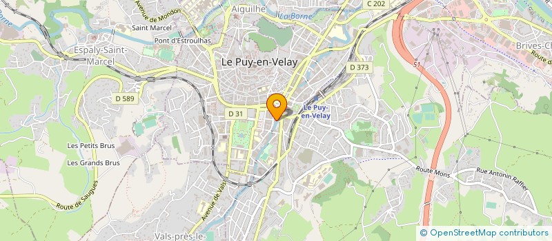 localisation de l'entreprise MADAME ISABELLE TORRES à LE PUY-EN-VELAY