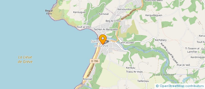 localisation de l'entreprise MADAME ISABELLE TOUCHARD  SAINT-MICHEL-EN-GREVE