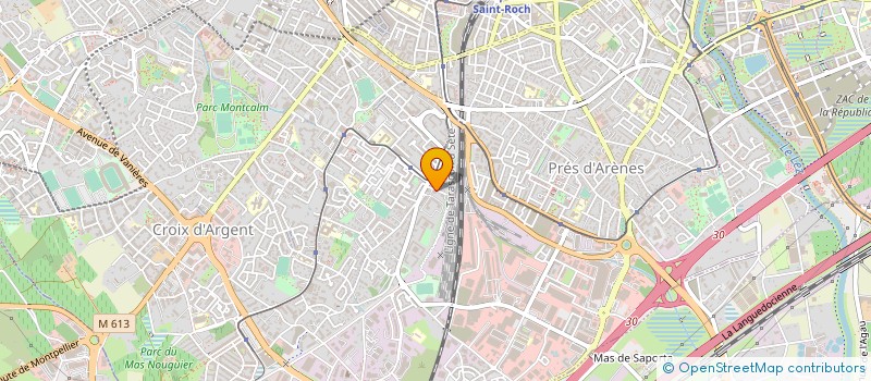 localisation de l'entreprise MADAME ISABELLE TOUITOU à MONTPELLIER