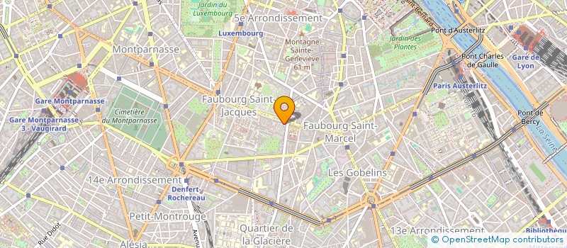 localisation de l'entreprise MADAME ISABELLE TOURANGIN  PARIS