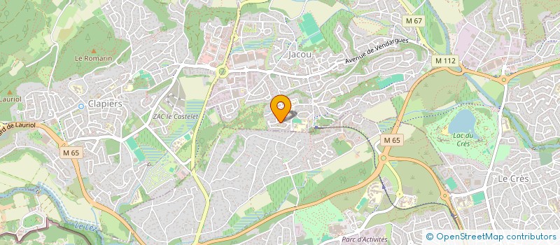 localisation de l'entreprise MADAME ISABELLE TOURNAY  JACOU