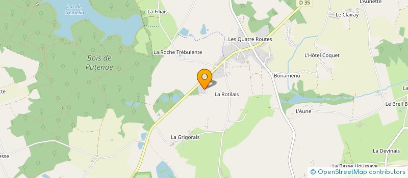 localisation de l'entreprise MADAME ISABELLE TOURNOUD à IFFENDIC