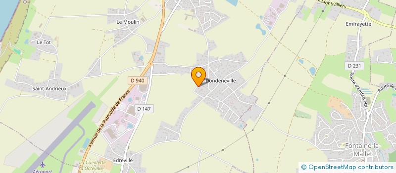 localisation de l'entreprise MADAME ISABELLE TRAUFFLER  OCTEVILLE-SUR-MER