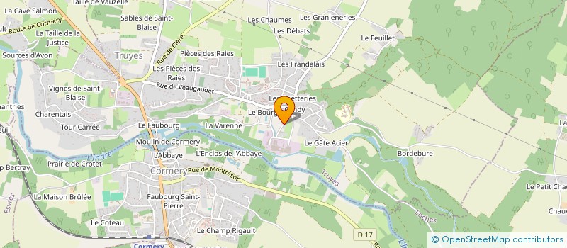 localisation de l'entreprise MADAME ISABELLE TREFOU  TRUYES