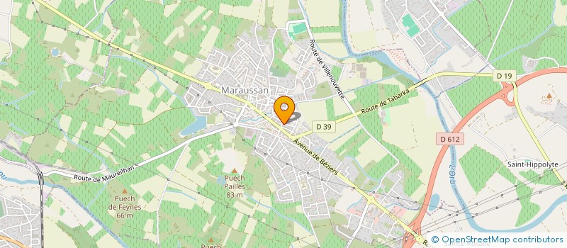 localisation de l'entreprise MADAME ISABELLE TREMOLLIERES  MARAUSSAN