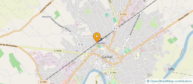 localisation de l'entreprise MADAME ISABELLE TREVISAN à GAILLAC