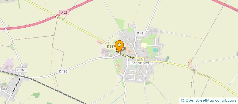 localisation de l'entreprise MADAME ISABELLE TRIENTZ  HARBONNIERES