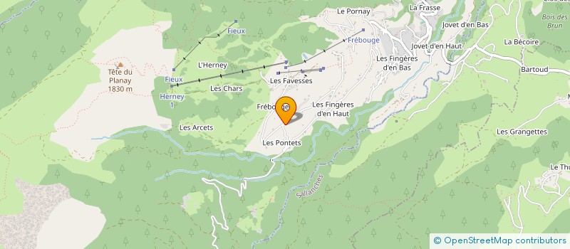 localisation de l'entreprise MADAME ISABELLE TRINQUIER  CORDON