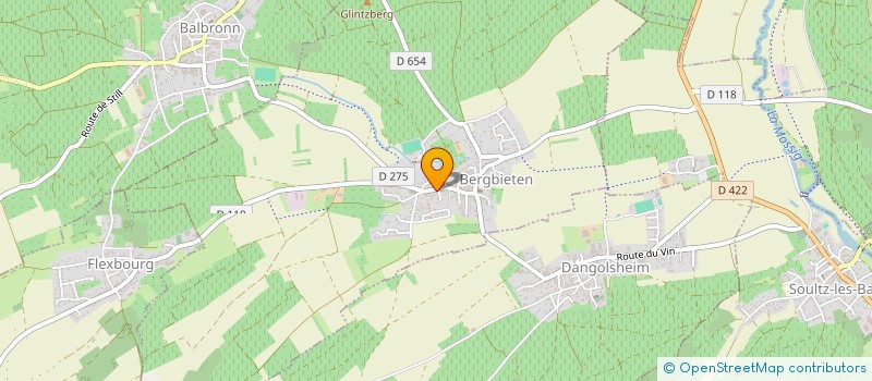 localisation de l'entreprise MADAME ISABELLE TRITSCHLER  BERGBIETEN