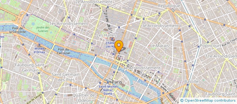 localisation de l'entreprise MADAME ISABELLE TROMEL  PARIS