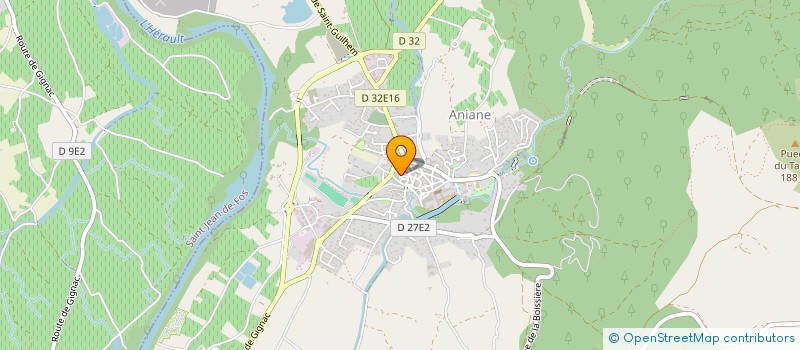 localisation de l'entreprise MADAME ISABELLE TROUXINHO  ANIANE