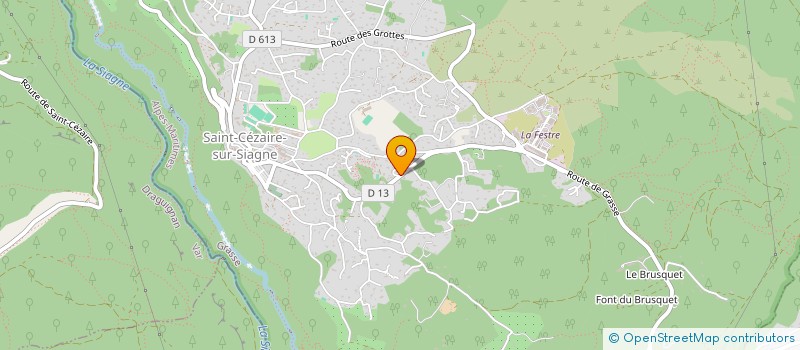 localisation de l'entreprise MADAME ISABELLE TRUPHEME  SAINT-CEZAIRE-SUR-SIAGNE
