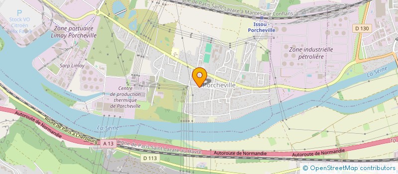 localisation de l'entreprise MADAME ISABELLE TUDOT  PORCHEVILLE