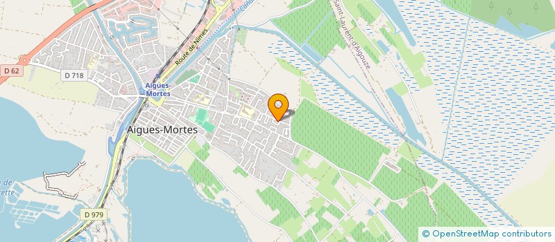 localisation de l'entreprise MADAME ISABELLE TUE  AIGUES-MORTES