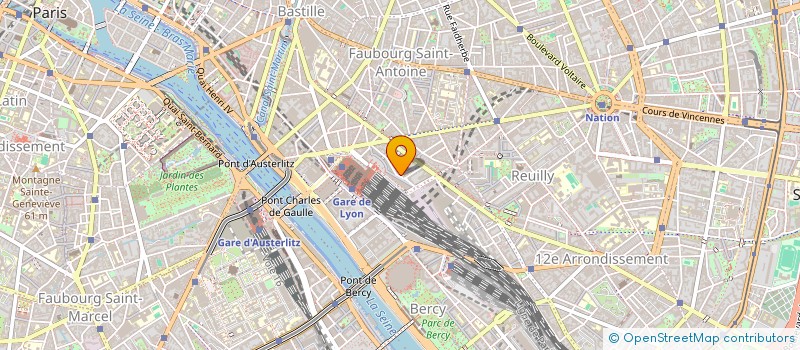 localisation de l'entreprise MADAME ISABELLE TULLE  PARIS