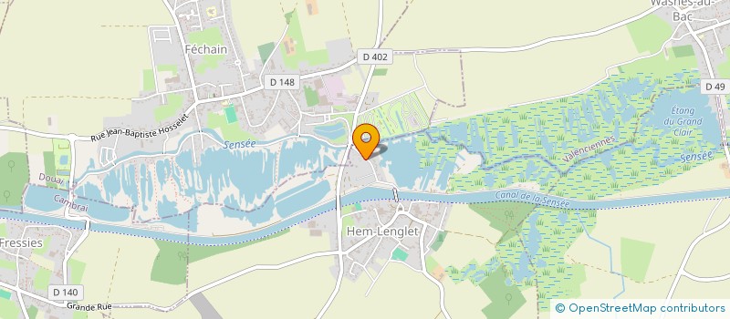 localisation de l'entreprise MADAME ISABELLE TUPIN  HEM-LENGLET