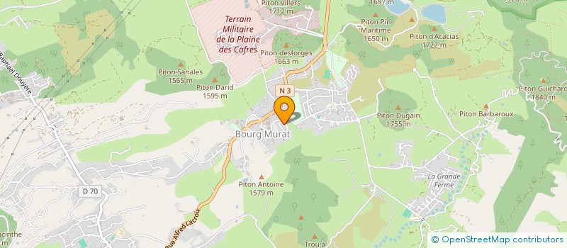 localisation de l'entreprise MADAME ISABELLE TURPIN  LE TAMPON