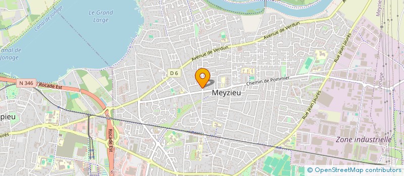 localisation de l'entreprise MADAME ISABELLE TURREL  MEYZIEU