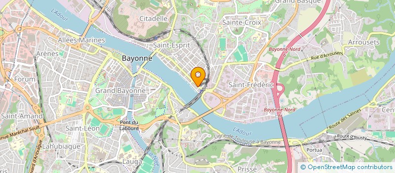 localisation de l'entreprise MADAME ISABELLE UHARRIET à BAYONNE