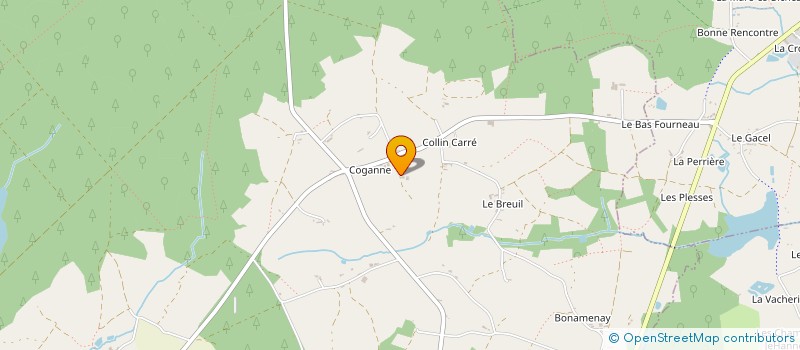 localisation de l'entreprise MADAME ISABELLE URVOY  TREFFENDEL