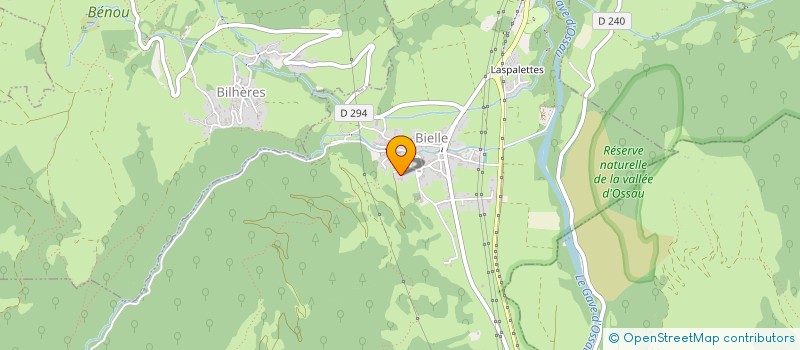 localisation de l'entreprise MADAME ISABELLE VACOSAIT  BILHERES