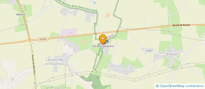 localisation de l'entreprise MADAME ISABELLE VAILLANT  ETREVILLE