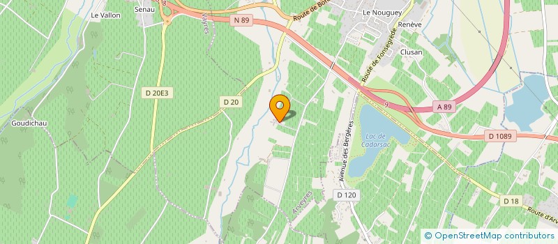 localisation de l'entreprise MADAME ISABELLE VALBOM  ARVEYRES