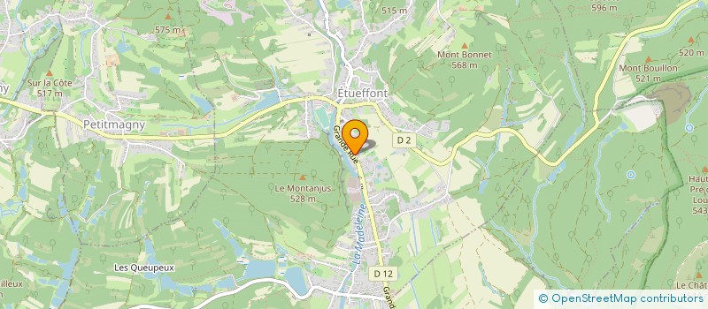 localisation de l'entreprise MADAME ISABELLE VALDENAIRE à PETITMAGNY