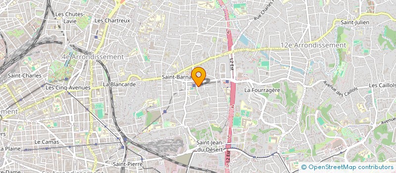 localisation de l'entreprise MADAME ISABELLE VALENSI  MARSEILLE