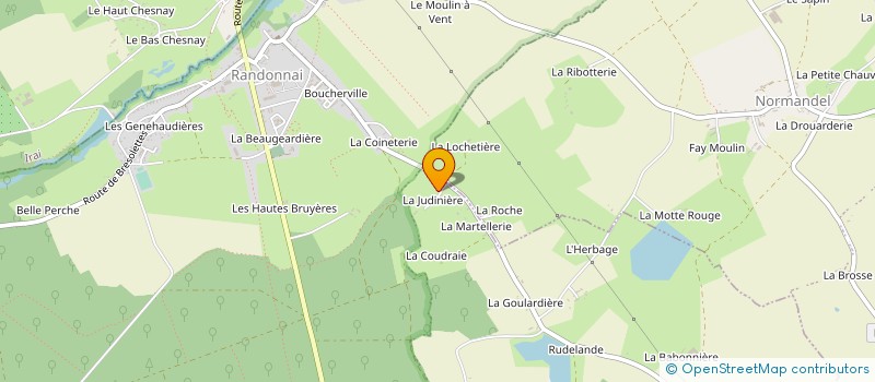 localisation de l'entreprise MADAME ISABELLE VALLEE à TOUROUVRE AU PERCHE