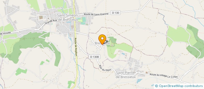 localisation de l'entreprise MADAME ISABELLE VALLET  BRESSIEUX