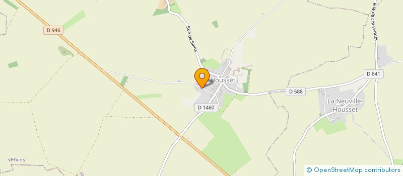 localisation de l'entreprise MADAME ISABELLE VAN MALLEGHEM  HOUSSET