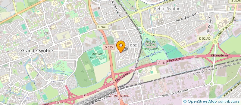 localisation de l'entreprise MADAME ISABELLE VANDAMME à DUNKERQUE