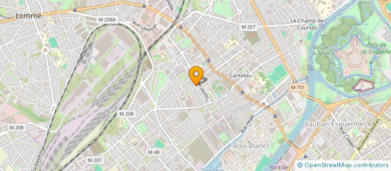 localisation de l'entreprise MADAME ISABELLE VANDENDRIESSCHE à LILLE