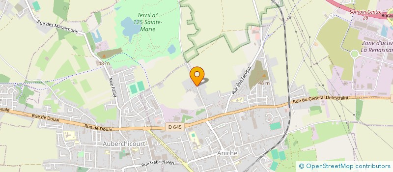 localisation de l'entreprise MADAME ISABELLE VANDEVELDE  ANICHE