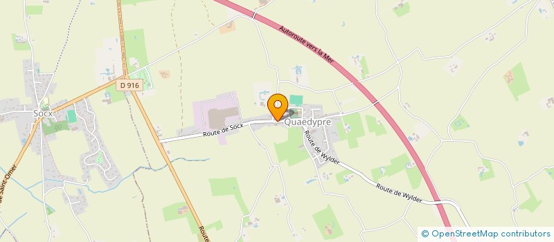 localisation de l'entreprise MADAME ISABELLE VANHERSECKE  QUAEDYPRE