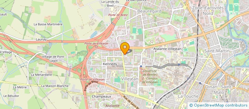 localisation de l'entreprise MADAME ISABELLE VANRYCKEGHEM à RENNES